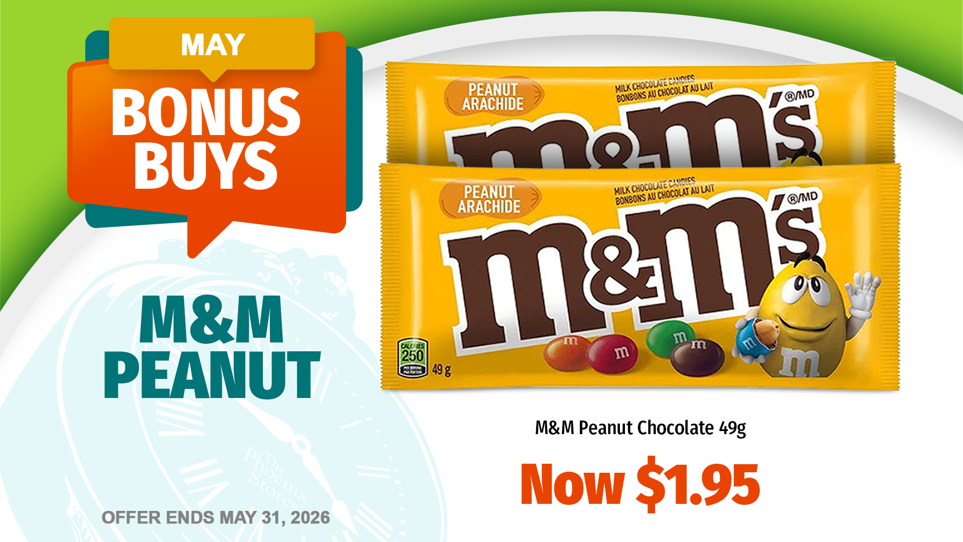 M&M'S-PEANUT-49G